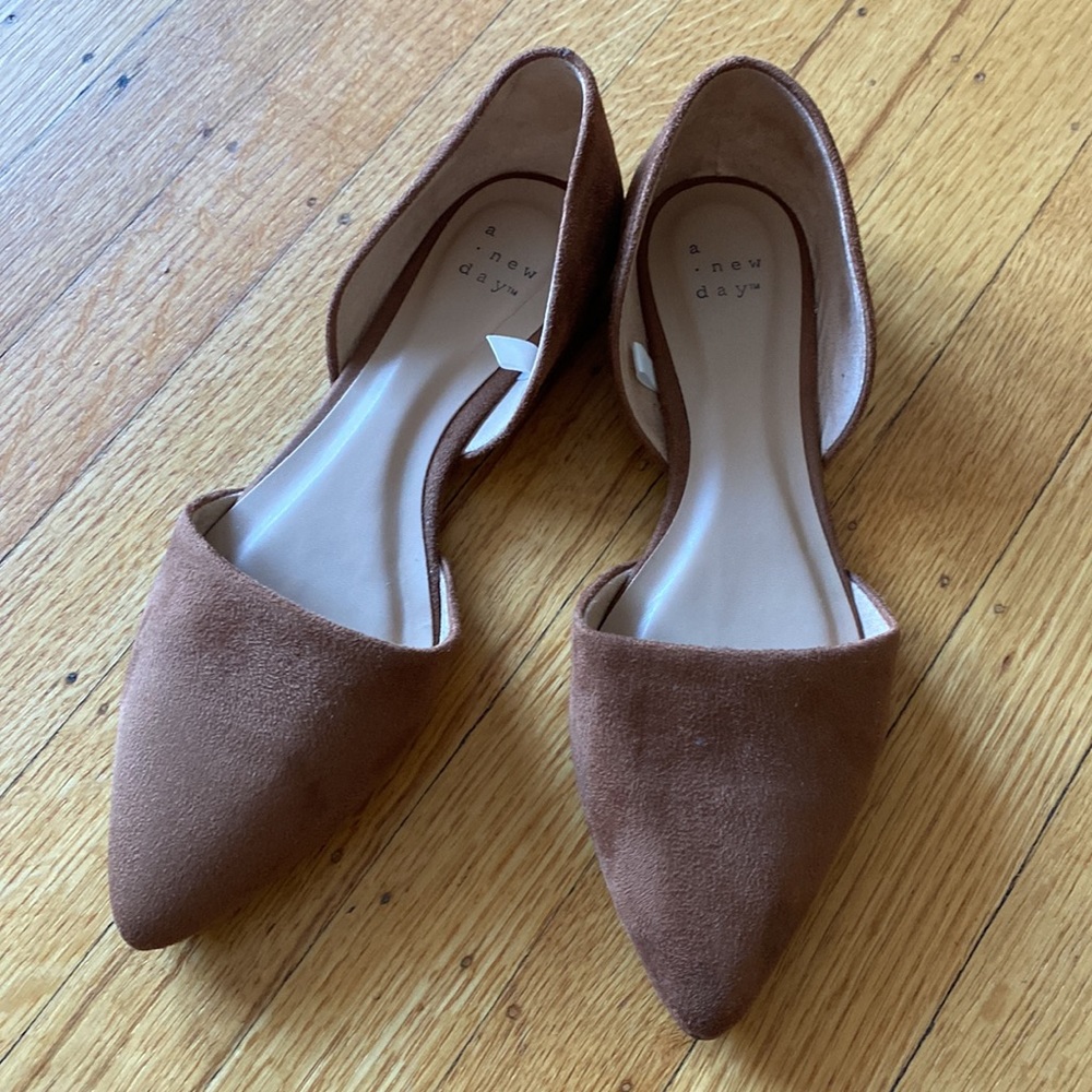 W size 7, A New Day Julie Flats (Currently 19.99 at Target)
